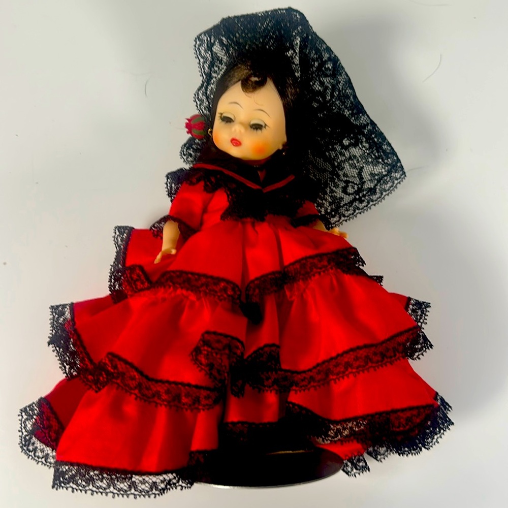 Genuine Madame Alexander “Spanish” doll. Like new condition.